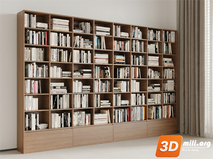 Bookcase Skp Files